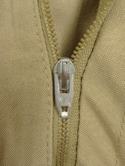 画像4: 80'S LL Bean 裏地シャモアクロス ワークパンツ ベージュ TALONジップ USA製 (VINTAGE)