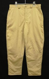 80'S LL Bean 裏地シャモアクロス ワークパンツ ベージュ TALONジップ USA製 (VINTAGE)