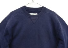 他の写真1: 80'S LL Bean by RUSSELL ATHLETIC 前Vガゼット スウェットシャツ ネイビー USA製 (VINTAGE)