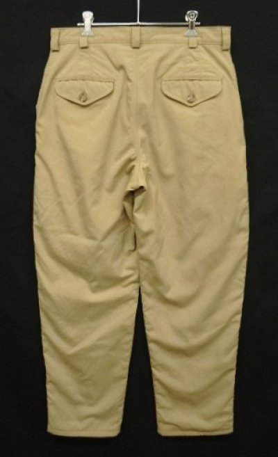 画像6: 80'S LL Bean 裏地シャモアクロス ワークパンツ ベージュ TALONジップ USA製 (VINTAGE)