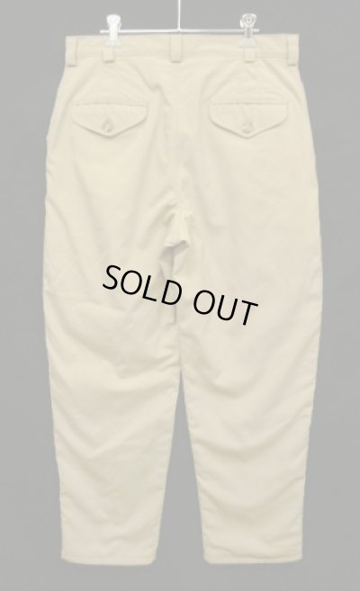 画像6: 80'S LL Bean 裏地シャモアクロス ワークパンツ ベージュ TALONジップ USA製 (VINTAGE)