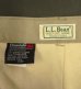 画像2: 80'S LL Bean 裏地シャモアクロス ワークパンツ ベージュ TALONジップ USA製 (VINTAGE) (2)