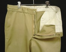 他の写真1: 70'S LL Bean "DICKIES製" TMタグ ワークパンツ ベージュ TALONアルミジップ USA製 (VINTAGE)