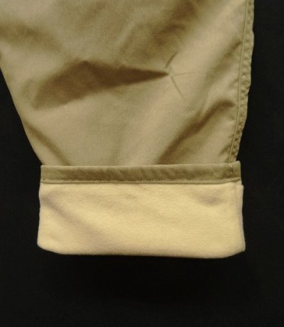 画像5: 80'S LL Bean 裏地シャモアクロス ワークパンツ ベージュ TALONジップ USA製 (VINTAGE)