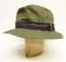 画像1: 80'S LL Bean リボンベルト付き バケットハット オリーブ USA製 (MINT CONDITION) (1)