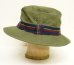 画像3: 80'S LL Bean リボンベルト付き バケットハット オリーブ USA製 (MINT CONDITION) (3)