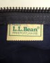 画像2: 80'S LL Bean "ギザタグ" キャンバス/レザー ダッフルバッグ ネイビー/オフホワイト USA製 (VINTAGE) (2)