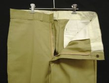 他の写真1: 70'S LL Bean "DICKIES製" 筆記体タグ ワークパンツ ベージュ TALONアルミジップ USA製 (VINTAGE)