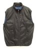 画像1: 90'S GAP 旧タグ 中綿入り リップストップナイロンベスト ブラック (VINTAGE) (1)