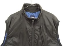 他の写真1: 90'S GAP 旧タグ 中綿入り リップストップナイロンベスト ブラック (VINTAGE)
