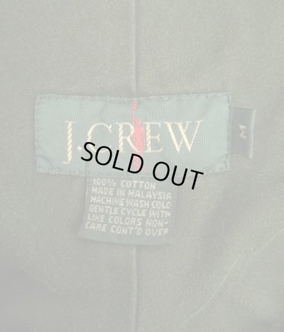 画像2: 90'S J.CREW 旧タグ コットン カラーブロック アノラックパーカー ホワイト/オリーブ (VINTAGE)