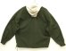 画像4: 90'S J.CREW 旧タグ コットン カラーブロック アノラックパーカー ホワイト/オリーブ (VINTAGE) (4)