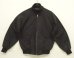 画像1: 90'S J.CREW 旧タグ 裏地付き ハリントンジャケット ブラック (VINTAGE) (1)
