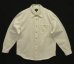 画像1: 00'S J.CREW 旧タグ 赤耳付きヘビーキャンバス ワークシャツ ホワイト (VINTAGE) (1)