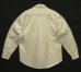 画像5: 00'S J.CREW 旧タグ 赤耳付きヘビーキャンバス ワークシャツ ホワイト (VINTAGE) (5)