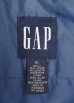 画像2: 90'S GAP 旧タグ 中綿入り リップストップナイロンベスト ブラック (VINTAGE) (2)