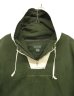 画像3: 90'S J.CREW 旧タグ コットン カラーブロック アノラックパーカー ホワイト/オリーブ (VINTAGE) (3)