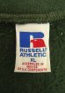 画像2: 90'S RUSSELL ATHLETIC ハーフジップ スウェットシャツ オリーブ メキシコ製 (VINTAGE) (2)
