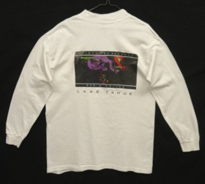 画像5: 90'S THIRTY TWO DEGREES BAR & GRILLE シングルステッチ 長袖 Tシャツ ホワイト USA製 (VINTAGE)