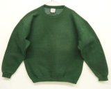 90'S PLUMA クルーネック ヘビーウエイト スウェットシャツ グリーン USA製 (VINTAGE)