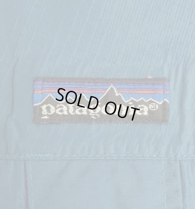 画像3: 90'S PATAGONIA 旧タグ リップストップナイロン シェルジャケット ティール /パープル (VINTAGE)