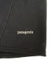 画像3: 00'S PATAGONIA 裾ロゴ レギュレーター R1 ハーフジップベスト ブラック USA製 (VINTAGE) (3)