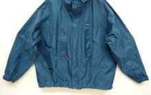 他の写真2: 90'S PATAGONIA 旧タグ リップストップナイロン シェルジャケット ティール /パープル (VINTAGE)