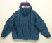 画像1: 90'S PATAGONIA 旧タグ リップストップナイロン シェルジャケット ティール /パープル (VINTAGE) (1)
