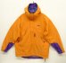 画像1: 90'S PATAGONIA 旧タグ ナイロン アノラックパーカー マンゴー/パープル (VINTAGE) (1)