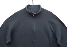 他の写真1: 00'S PATAGONIA 裾ロゴ レギュレーター R1 ハーフジップ ロングスリーブ ダークブルー USA製 (VINTAGE)