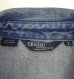 画像2: 90'S RALPH LAUREN 三角タグ チンスト付き デニム ドリズラージャケット インディゴ USA製 (VINTAGE) (2)