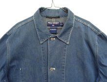 他の写真1: 90'S RALPH LAUREN "POLO SPORT" レザータグ デニム カバーオール インディゴ (VINTAGE)