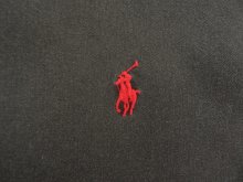他の写真2: 90'S RALPH LAUREN "POSTBOY" 長袖 バンドカラーシャツ フェードブラック (VINTAGE)