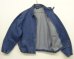 画像3: 90'S RALPH LAUREN 三角タグ チンスト付き デニム ドリズラージャケット インディゴ USA製 (VINTAGE) (3)