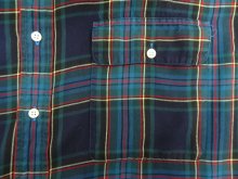 他の写真2: 90'S RALPH LAUREN レーヨン100% フラップ付きポケット 長袖 シャツ チェック柄 (VINTAGE)