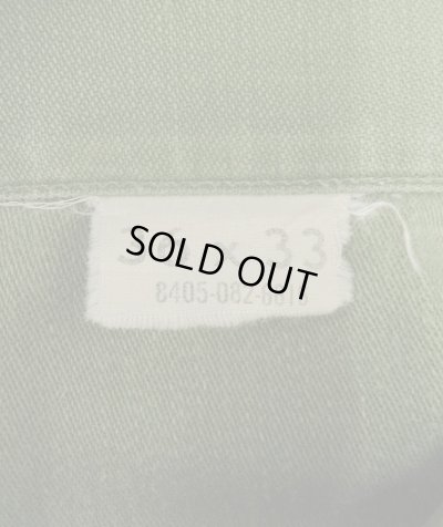 画像3: 60'S アメリカ軍 US ARMY "OG107" コットンサテン ベイカーパンツ W36L33 (VINTAGE)