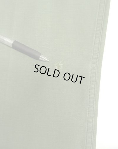 画像7: 60'S アメリカ軍 US ARMY "OG107" 初期モデル コットンサテン 平ボタン ベイカーパンツ M (VINTAGE)