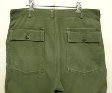 他の写真3: 60'S アメリカ軍 US ARMY "OG107" コットンサテン ベイカーパンツ W36L33 (VINTAGE)
