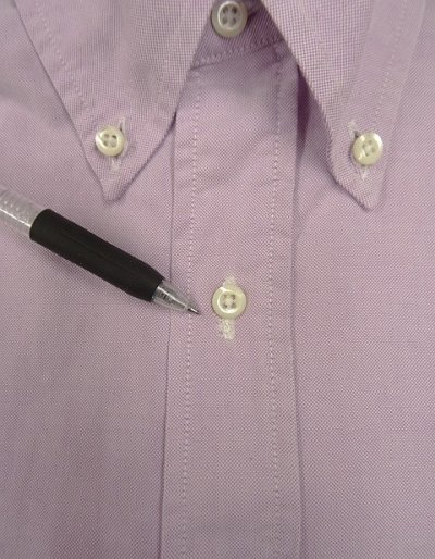 画像5: 90'S BROOKS BROTHERS "MAKERS" マチ付き オックスフォード BDシャツ ライラック USA製 (VINTAGE)