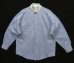 画像1: 90'S BROOKS BROTHERS "MAKERS" オックスフォード タブカラー クレリックシャツ ホワイト/ブルー USA製 (VINTAGE) (1)