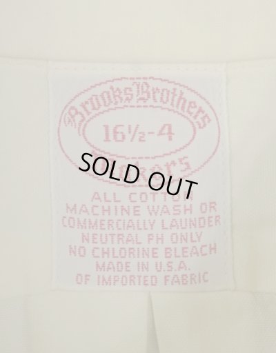 画像2: 90'S BROOKS BROTHERS "MAKERS" オックスフォード BDシャツ 生成り USA製 (VINTAGE)