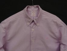 他の写真1: 90'S BROOKS BROTHERS "MAKERS" マチ付き オックスフォード BDシャツ ライラック USA製 (VINTAGE)
