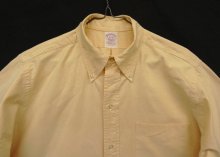 他の写真1: 70'S BROOKS BROTHERS "MAKERS" 6ボタン オックスフォード BDシャツ イエロー USA製 (VINTAGE)