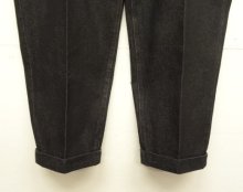 他の写真2: WOODBLOCK "2TUCK BLACK DENIM TROUSER" BLACK (NEW)