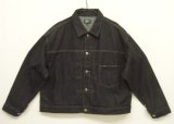 WOODBLOCK "1st TYPE DENIM JACKET" BLACK (NEW)