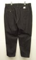 画像4: WOODBLOCK "2TUCK BLACK DENIM TROUSER" BLACK (NEW) (4)