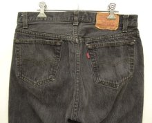 他の写真3: 80'S LEVIS 501 デニム 先染めブラック W34L30 USA製 (VINTAGE)