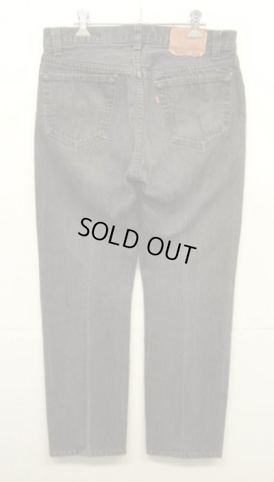 画像3: 80'S LEVIS 501 デニム 先染めブラック W34L30 USA製 (VINTAGE)