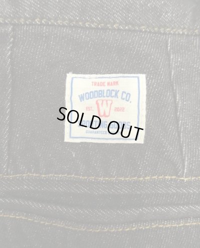 画像5: WOODBLOCK "2TUCK BLACK DENIM TROUSER" BLACK (NEW)