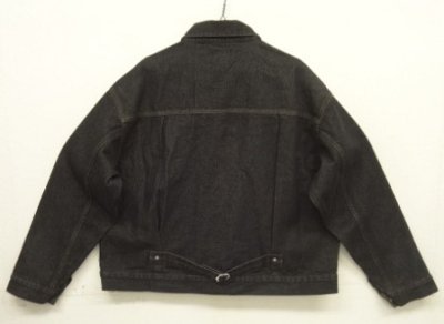画像4: WOODBLOCK "1st TYPE DENIM JACKET" BLACK (NEW)